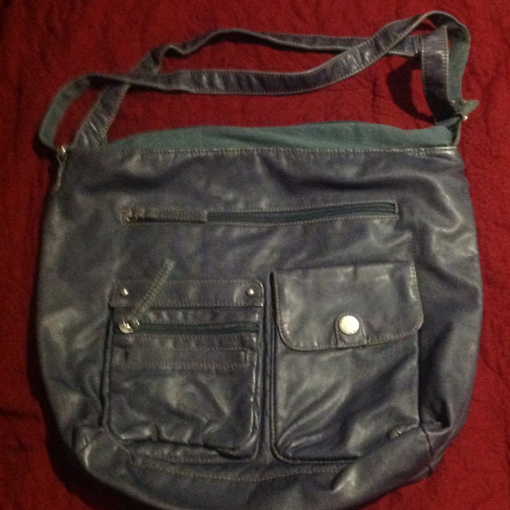 Blue purse