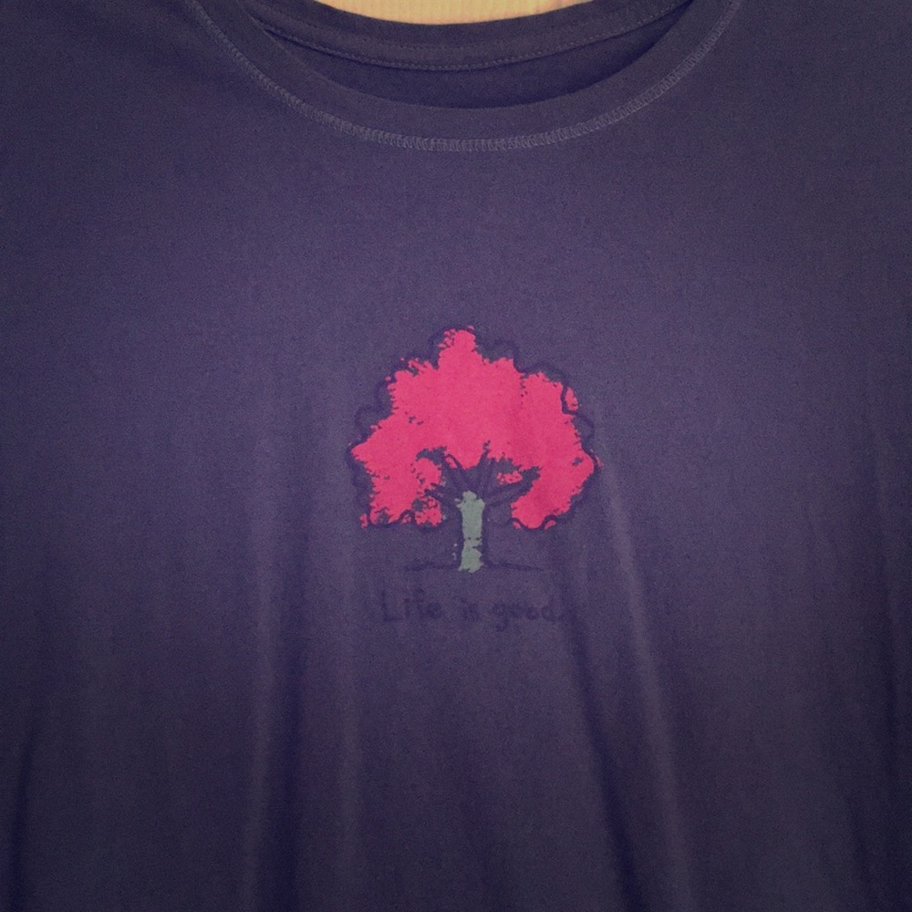 Life is Good Tree Tee