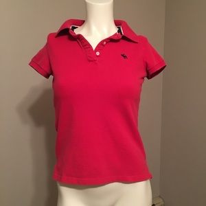 Red Abercrombie & Fitch Polo