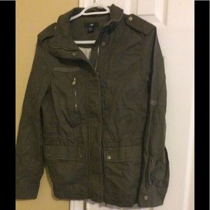 Army green jacket