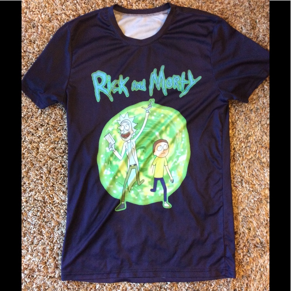 Rick and Morty portal shirt