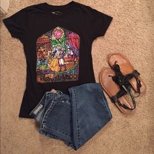 Beauty and the beast tee