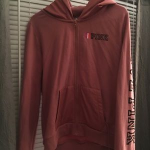 Victoria's Secret bologna full zip hoodie