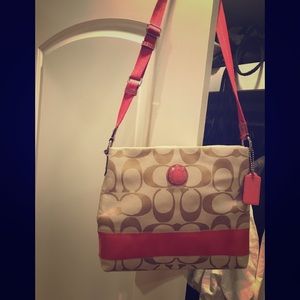 Authentic Coach Cross Body Bag. Never used