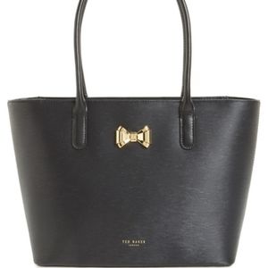 Ted Baker London Small Leather Bow Shopper