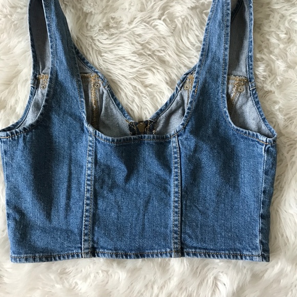 Urban Outfitter's BDG Jean Crop Top - Picture 6 of 7