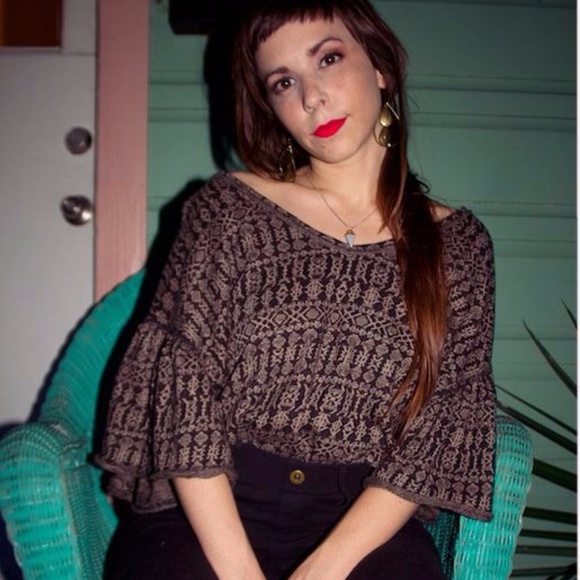 Free People In Full Bloom Pullover Top - Picture 2 of 6