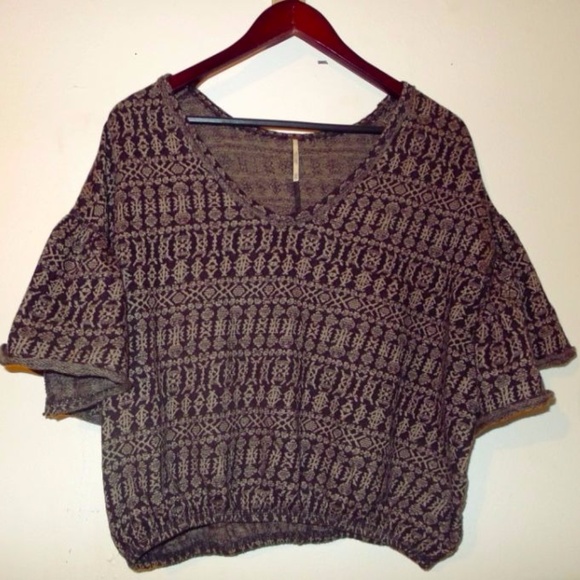 Free People In Full Bloom Pullover Top - Picture 6 of 6