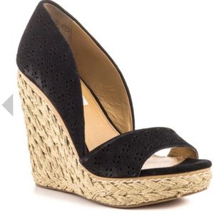 Naughty Monkey Wedge Espadrille Sandal Size 8.5