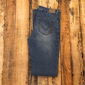 Hydraulic Wide Leg Jeans