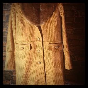Gold Vintage Coat 💛