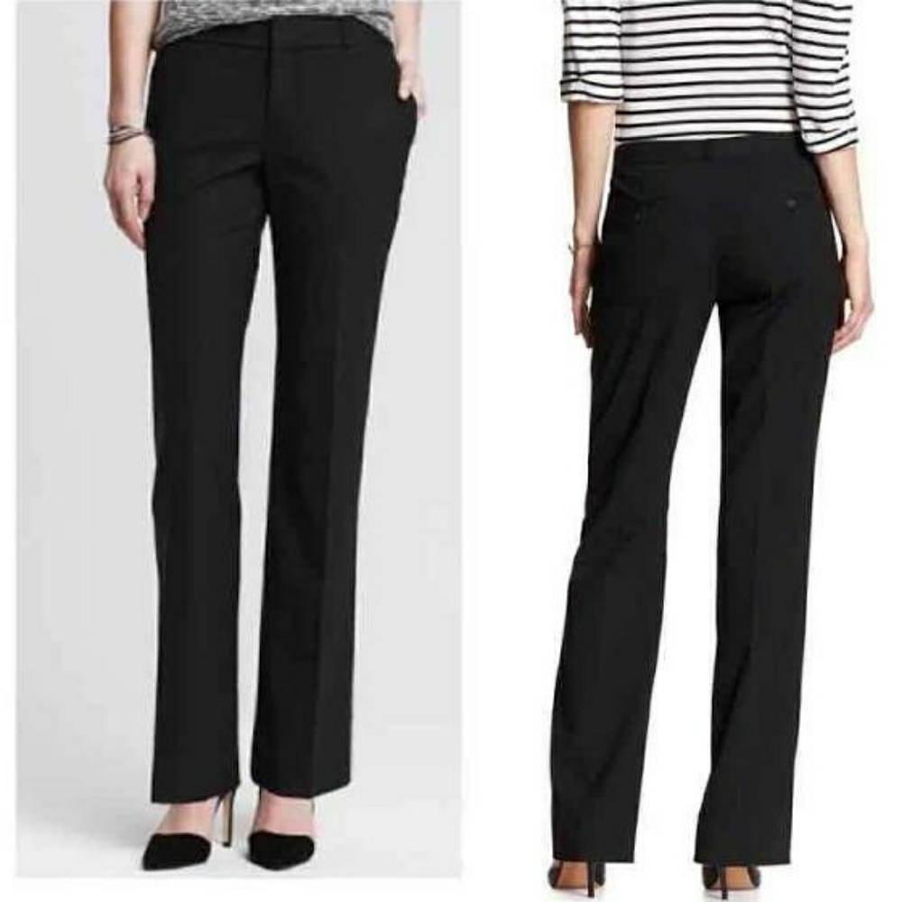 *NEW* Banana Republic Martin Fit Black Pants