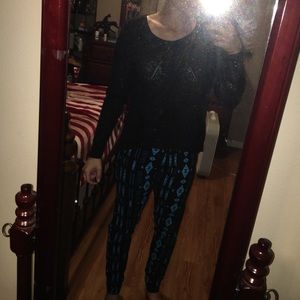 Black See Through Shirt