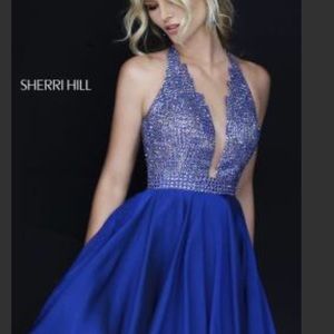 Blue Sherri Hill Dress