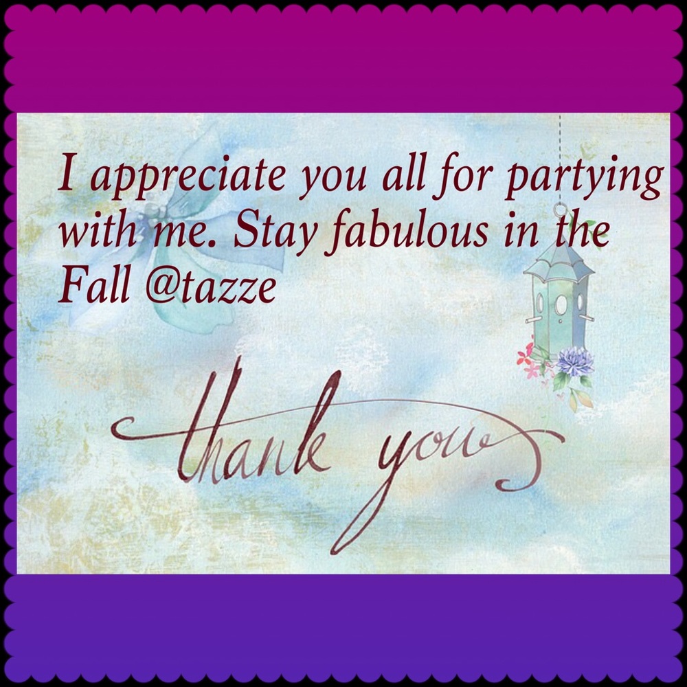 Thank you lovely Posh Friends🍁🍁🍁