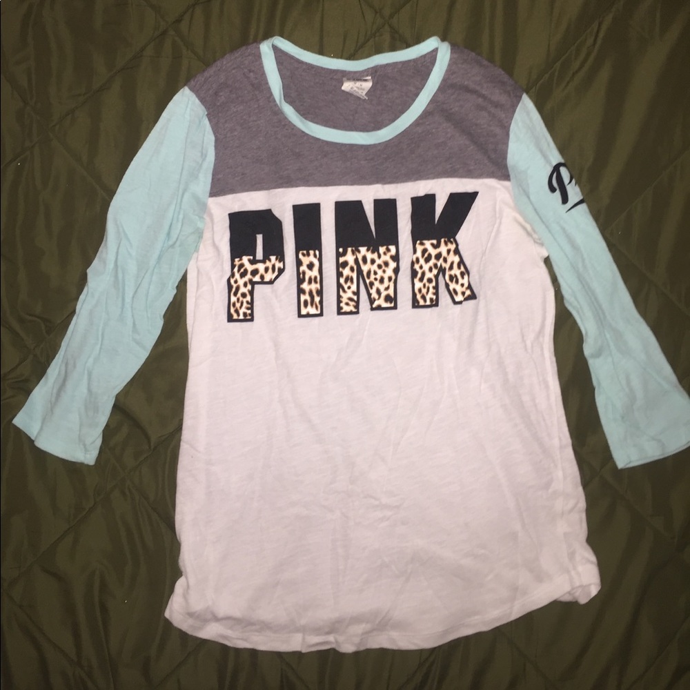 PINK mid sleeve shirt