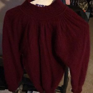 Angora sweater