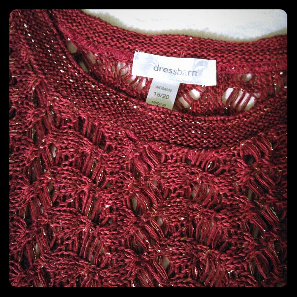 Nit sweater (dressbarn)