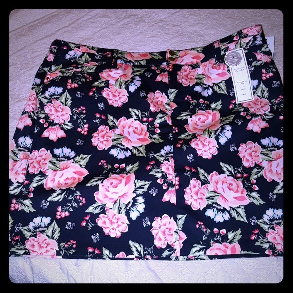 💲Floral skort