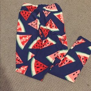 UNICORN! Lularoe Watermelon Americana Leggings