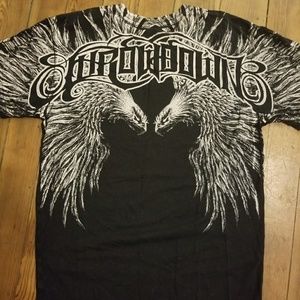 Affliction Mens Throwdown Shirt