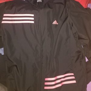 Zip up adidas jacket