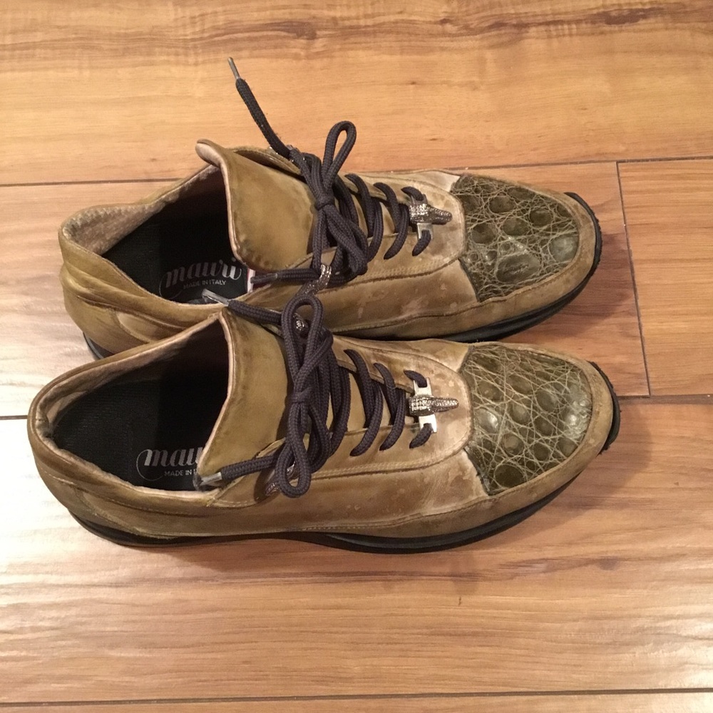 Authentic Mauri Gator Men's Sneakers - Picture 2 of 3