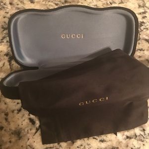 New Gucci glasses or sunglasses case.