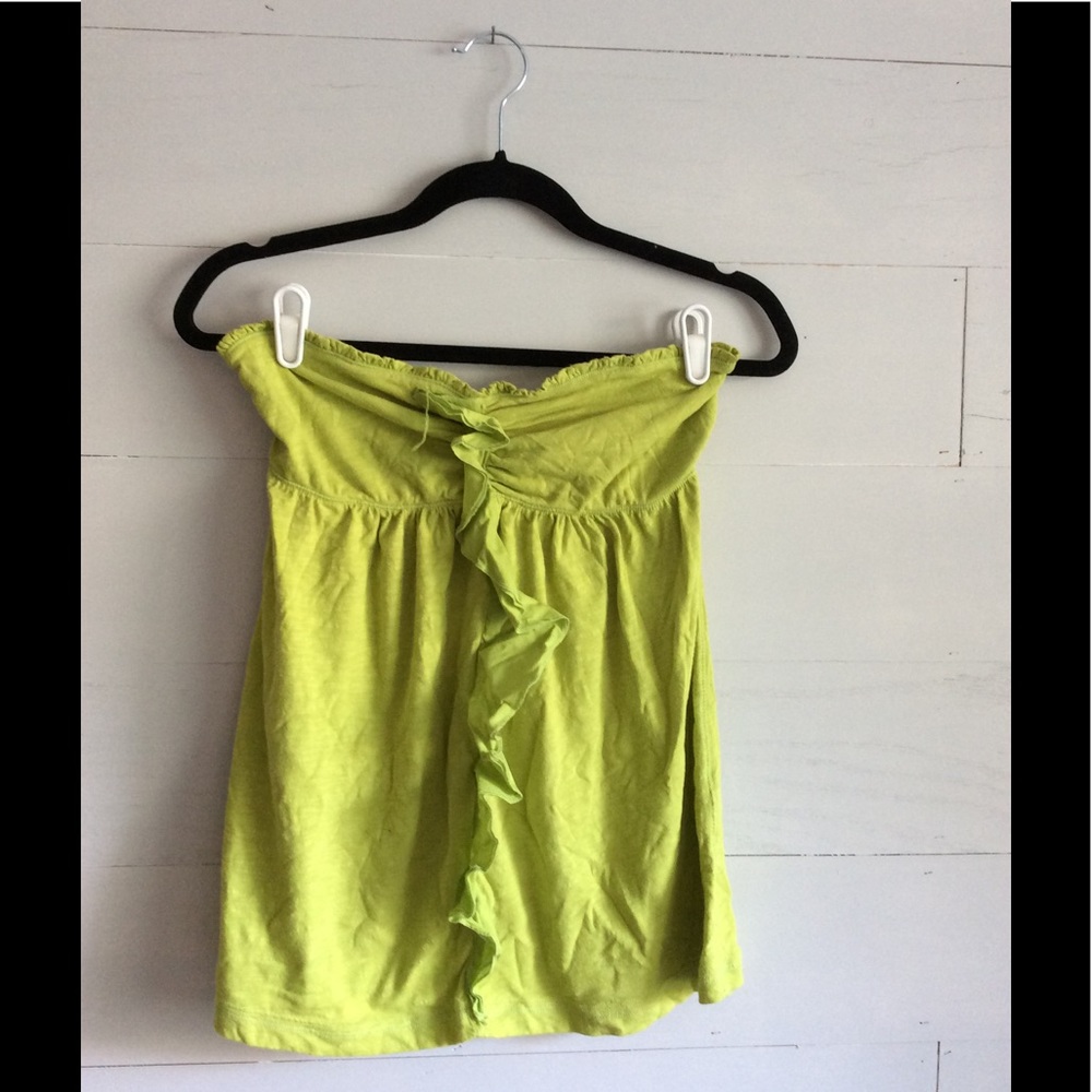 Strapless Abercrombie top