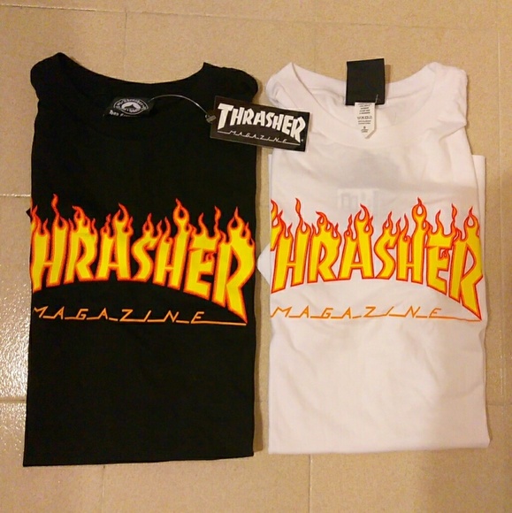 Thrasher Magazine Other - Black Flames & White Flames Bundle