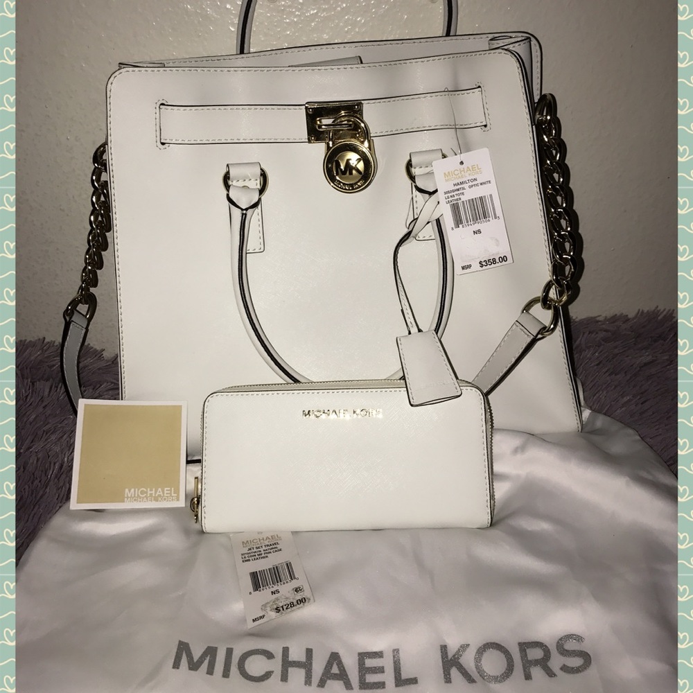 SALE😱 Authentic Micheal Kors Hamilton Bundle❤️