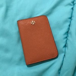 Tory Burch Credit Card Holder - Terra Cotta Brown