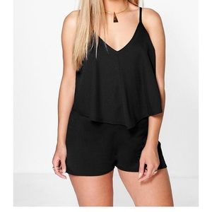Plus Double Layered Romper