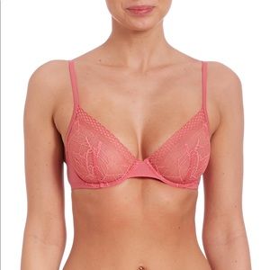 La Perla Myrta Sheer Underwire Bra Pink 34B