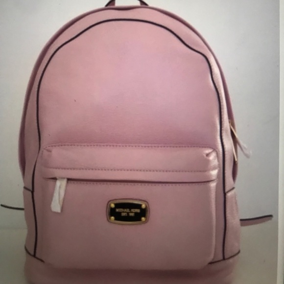 Pink michal kros backpack