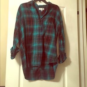 Boyfriend plaid top