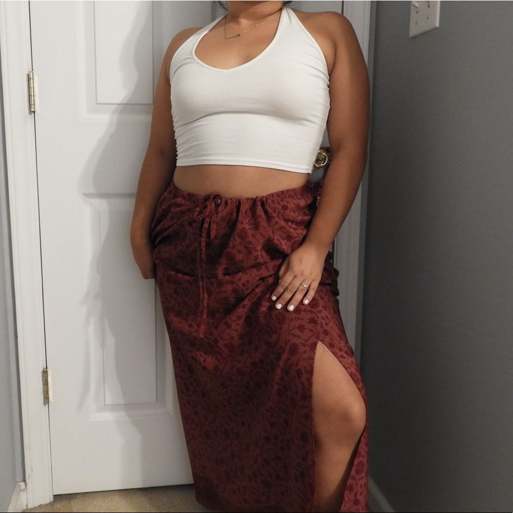 Gorgeous Floral Maxi Skirt