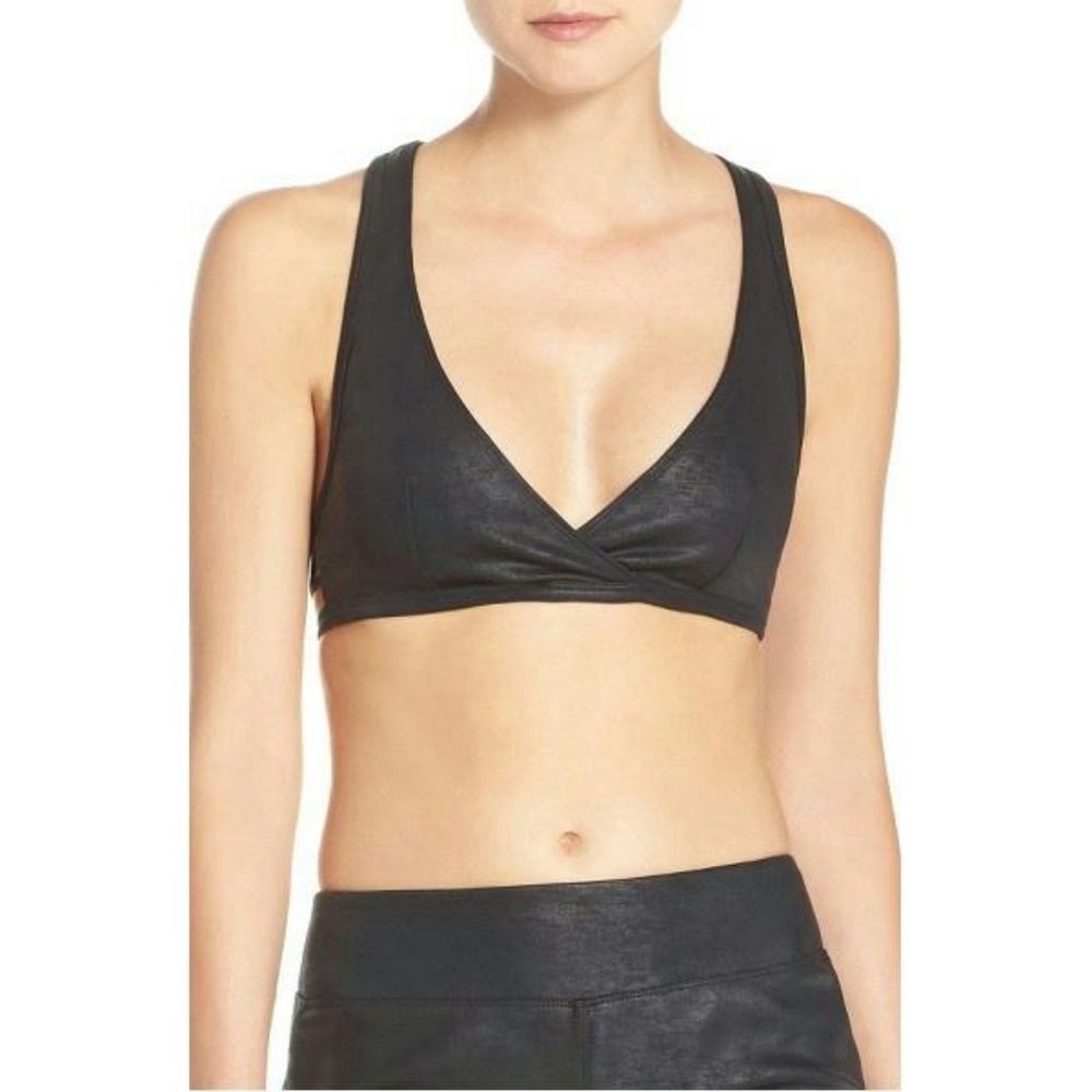 Free People Movement Faux Suede Racerback M