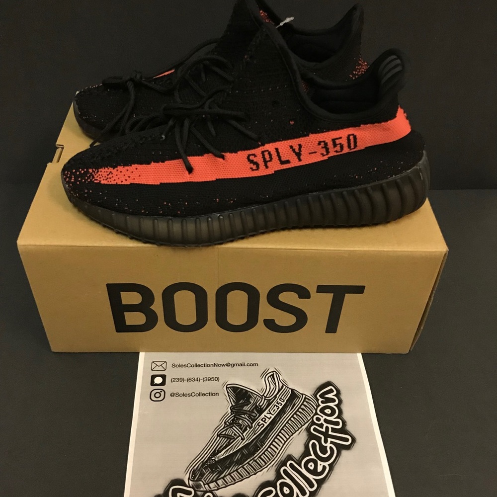Adidas yeezys v2 red