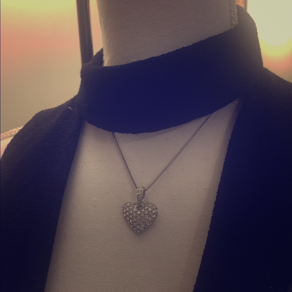 Swarovski Heart pendent necklace❤️️❤️️
