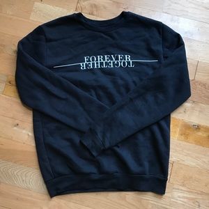 Zara Together Forever Crewneck Sweater
