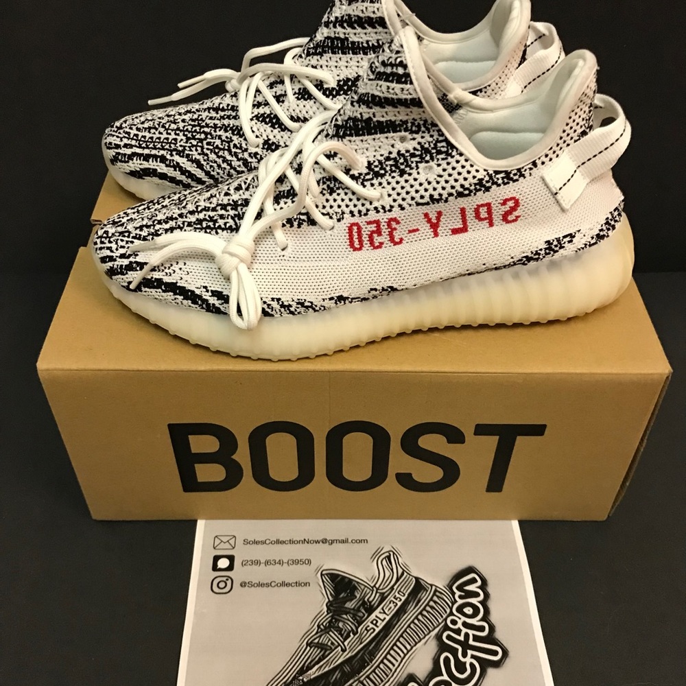 Adidas yeezys v2 zebras
