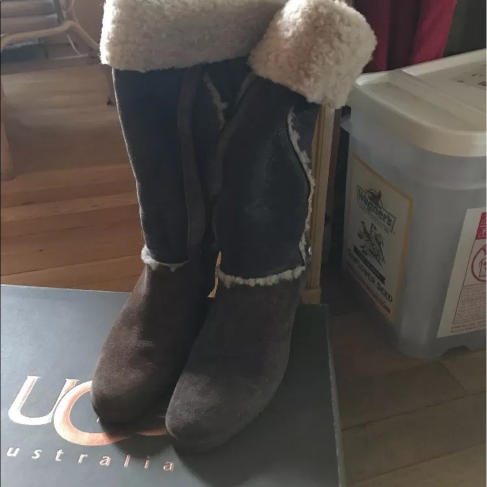 Uggs shearling boots
