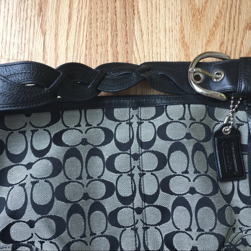 Coach Signature "C" Purse - Picture 5 of 7