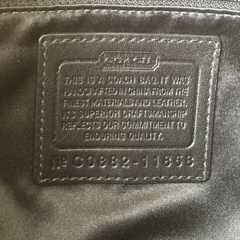 Coach Signature "C" Purse - Picture 6 of 7