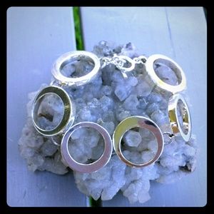 Genuine silver bracelet