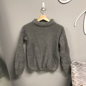Romwe - Grey Sweater - Size Small