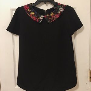 F21 Collar Top