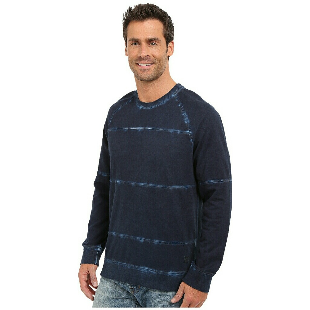 Calvin Klein Cold Pigment Dye-Striped Sweatshirt - Picture 3 of 4