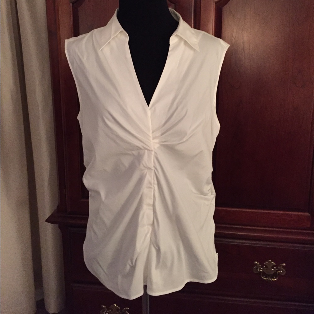 SOLD! Armani Collezioni gathered blouse 10 - Picture 1 of 4